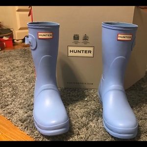 Ice Blue Hunter Boots